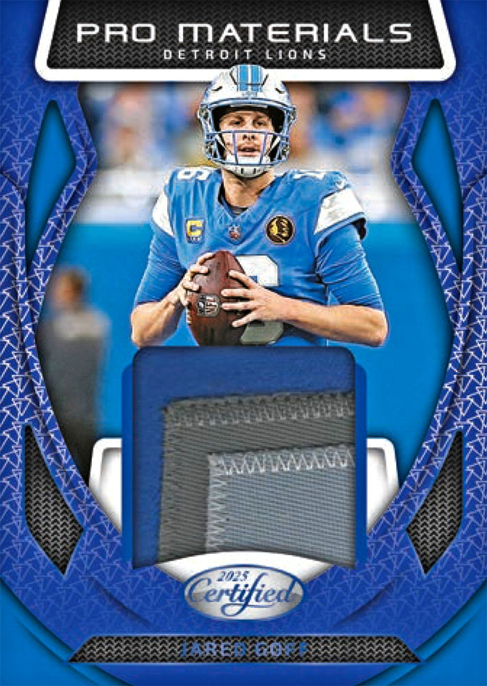 1:05am ET - 🚨(NOW A FILLER) - WEDNESDAY - 2025 Panini Certified Football 8 Box Half Case Break - Pick Your Team #5 - Live  12/3/25