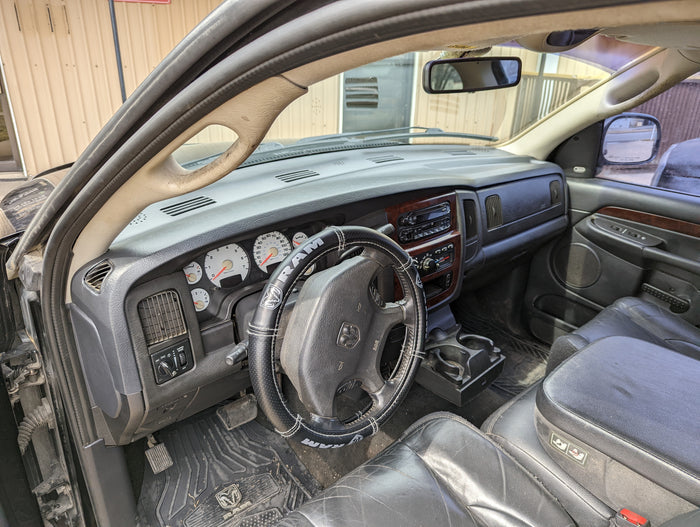 2002-2005 Dodge Ram Half Molded Dash Cover (Main Dash Section) - DashSkin