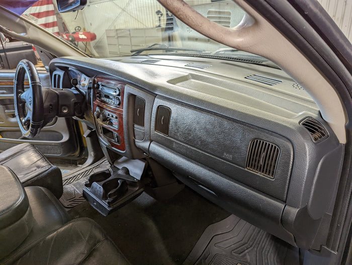2002-2005 Dodge Ram Half Molded Dash Cover (Main Dash Section) - DashSkin