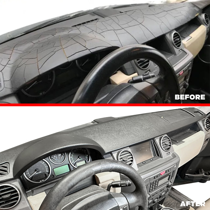 2005–2009 Land Rover LR3 / 2006–2009 Range Rover Sport Dash Cover – Hard Molded Plastic Overlay – Made in the USA - 0509LR3
