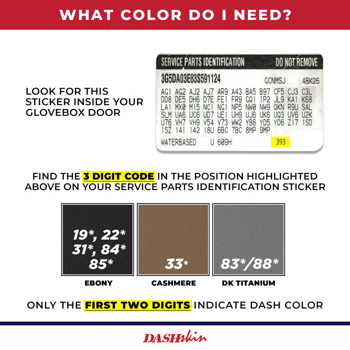 2007–2013 Chevrolet Silverado LS/LT/WT & GMC Sierra SL/SLE/WT Two-Piece Dash Cover Kit – Hard Molded Plastic Overlays – Made in the USA - 0713TM+GMWKIT