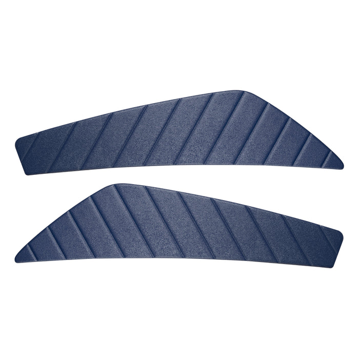 Pleated / Navy Blue