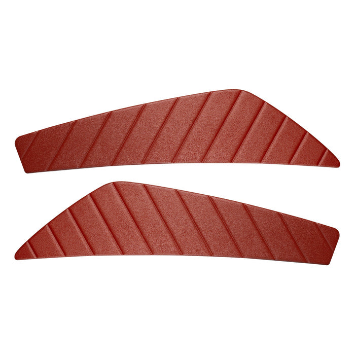 Pleated / Red