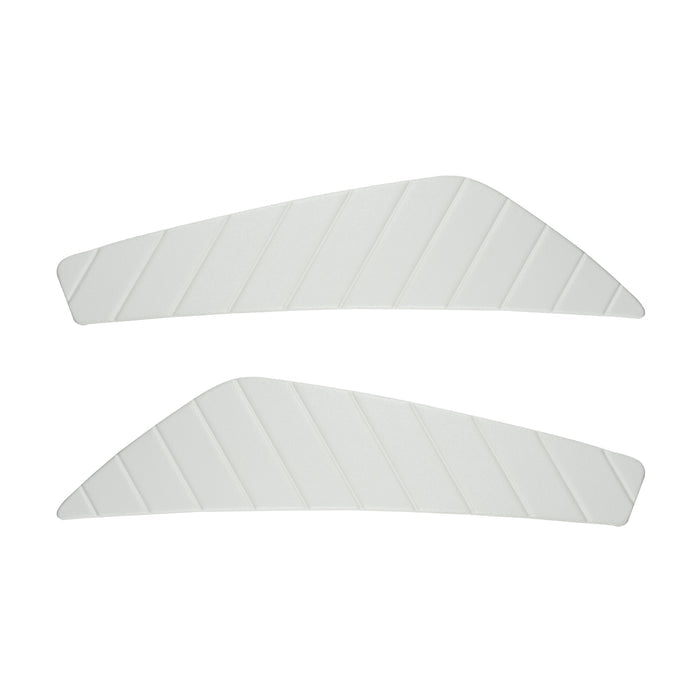 Pleated / White