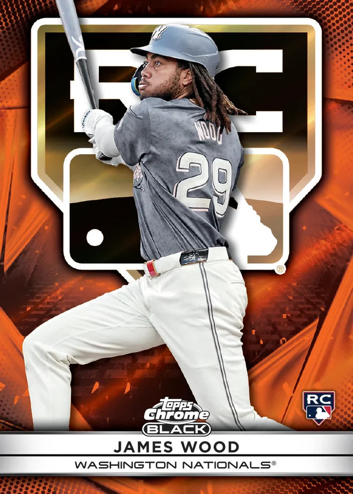 2:30pm EST - 🚨(NOW A FILLER) - WEDNESDAY - 2025 Topps Chrome Black Baseball Hobby 12 Box Case Break - Pick Your Team #3 - Live 4/30/25