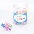 A tub of 50 quilting clips