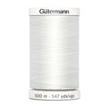 500 Metres White Gutermann Sew-All Thread