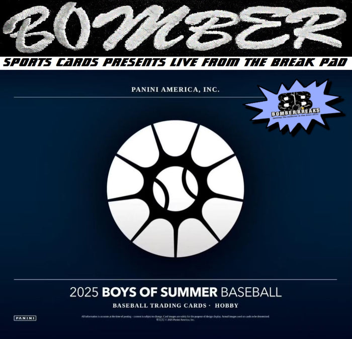 7:20pm ET - 🚨(NOW A FILLER - Nationals, Reds, Rockies In!) - WEDNESDAY - 2025 Panini Boys of Summer Baseball 8 Box Case Break - Pick Your Team #7 - Live 4/8/25