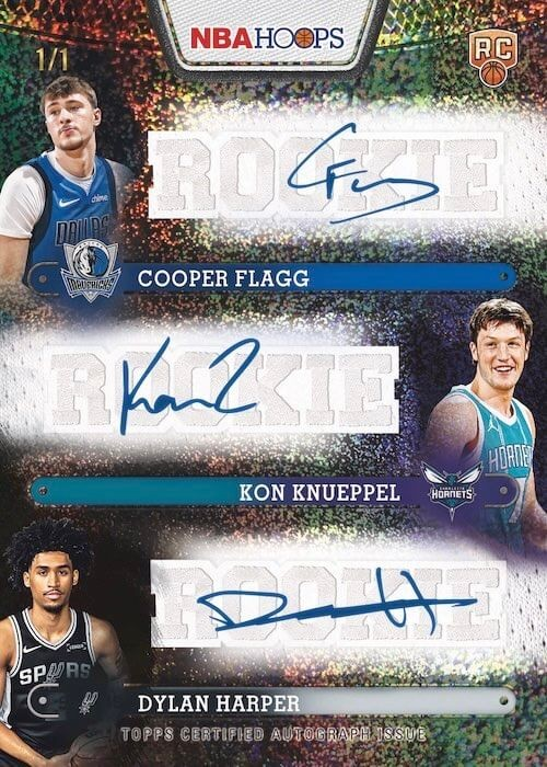 7:20pm ET - 🚨(NOW A FILLER) - SUNDAY - 2025/26 Topps NBA Hoops Basketball Hobby 6 Box Half Break - Pick Your Team #3 - Live 5/24/26