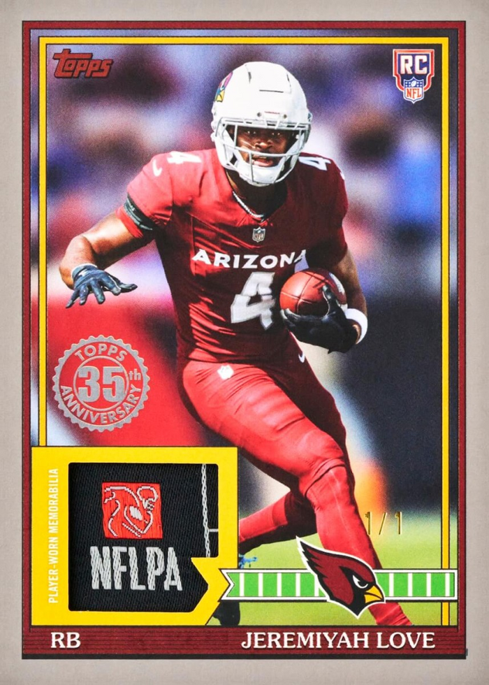 8:05pm ET - 🚨(NOW A FILLER - Cardinals, Giants, Eagles In!) - WEDNESDAY - 2026 Topps Football Jumbo 3 Box Half Case Break - Pick Your Team #10 - Live 9/2/26