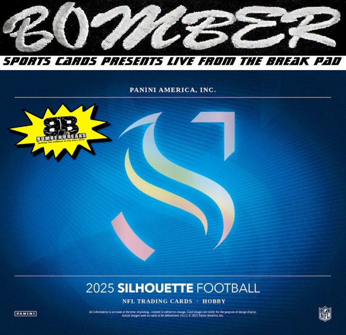 8:20pm ET - 🚨(NOW A FILLER - See Teams in Description!) - THURSDAY - 2025 Panini Silhouette Football 5 Box Half Case Break - Pick Your Team #2 - Live 4/9/26