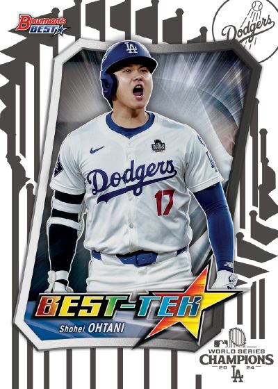 8:40pm ET - WEDNESDAY - 2025 Bowman's Best Baseball Hobby 4 Box Half Case Break - Pick Your Team #2 - Live 3/11/26