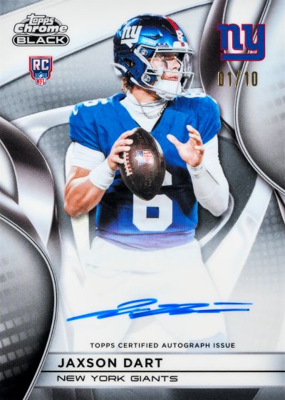 8:45pm ET - 🚨(NOW A FILLER - Raiders, Bills, Broncos In!) - WEDNESDAY - 2025 Topps Chrome Black Football Hobby 6 Box Half Break - Pick Your Team #7 - Live 8/19/26