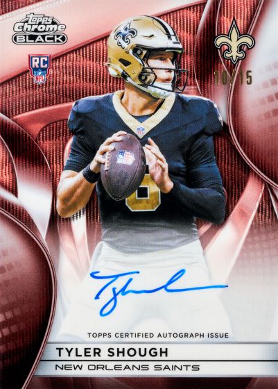 8:45pm ET - 🚨(NOW A FILLER - Raiders, Bills, Broncos In!) - WEDNESDAY - 2025 Topps Chrome Black Football Hobby 6 Box Half Break - Pick Your Team #7 - Live 8/19/26