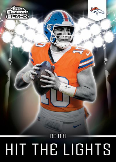 8:45pm ET - 🚨(NOW A FILLER - Raiders, Bills, Broncos In!) - WEDNESDAY - 2025 Topps Chrome Black Football Hobby 6 Box Half Break - Pick Your Team #7 - Live 8/19/26