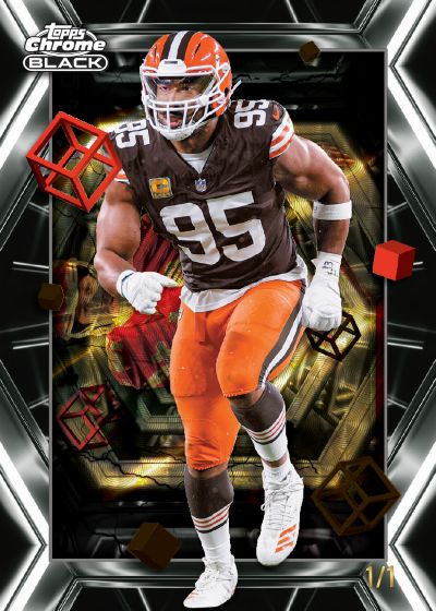 8:45pm ET - 🚨(NOW A FILLER - Raiders, Bills, Broncos In!) - WEDNESDAY - 2025 Topps Chrome Black Football Hobby 6 Box Half Break - Pick Your Team #7 - Live 8/19/26