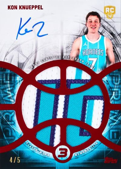 9:05pm ET - 🚨(NOW A FILLER - Warriors, 76ers, Pelicans In!) - SUNDAY - 2025/26 Topps Three Basketball Hobby 4 Box Case Break - Pick Your Team #1 - Live 3/22/26
