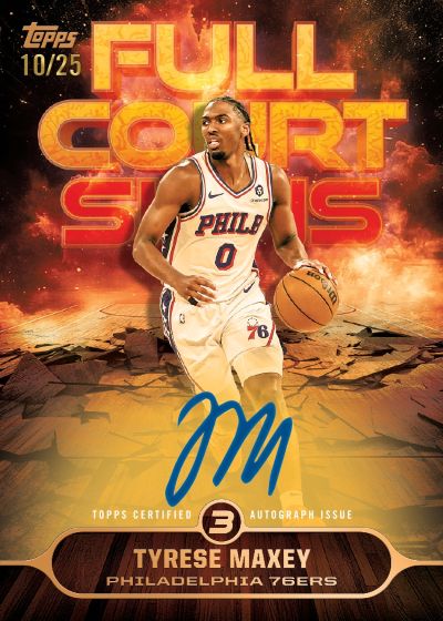 9:05pm ET - 🚨(NOW A FILLER - Warriors, 76ers, Pelicans In!) - SUNDAY - 2025/26 Topps Three Basketball Hobby 4 Box Case Break - Pick Your Team #1 - Live 3/22/26