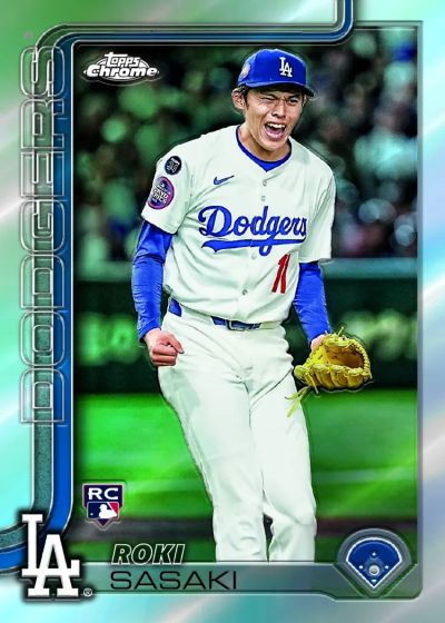 9:35pm ET - 🚨(NOW A FILLER - Nationals In!) - SUNDAY - 2025 Topps Chrome Baseball Delight 6 Box Case Break - Pick Your Team #25- Live 3/15/26