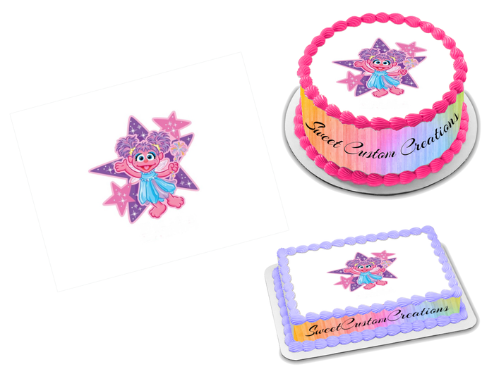 Abby Cadabby Edible Image Frosting Sheet #4 Topper (70+ sizes)