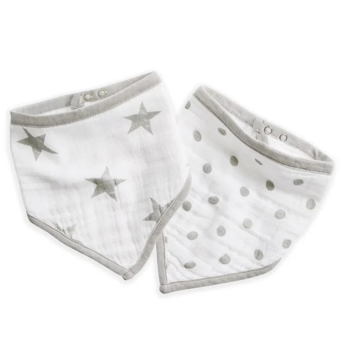 Aden & Anais Essentials Bandana Bibs - Pack of 2