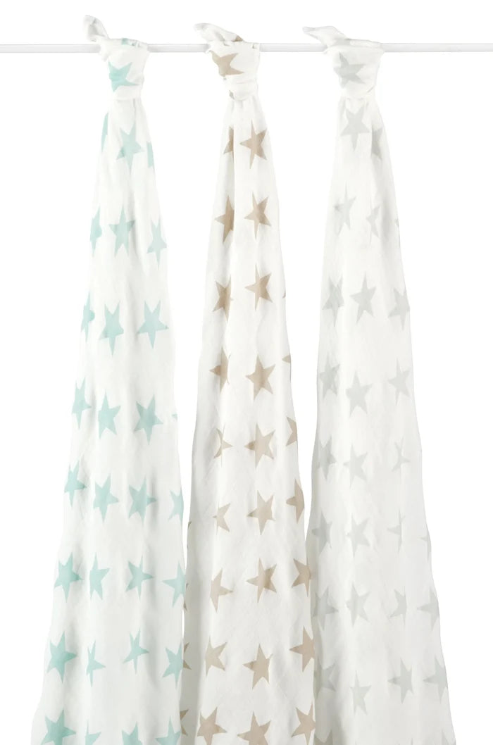 Aden & Anais Silky Soft Swaddles Milky Way - Pack of 3