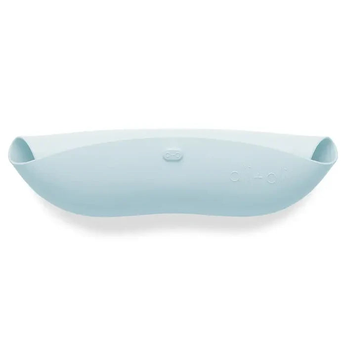 Ali+Oli Silicone Baby Bib - Roll Up & Stay Closed Design - Minnie Little Things