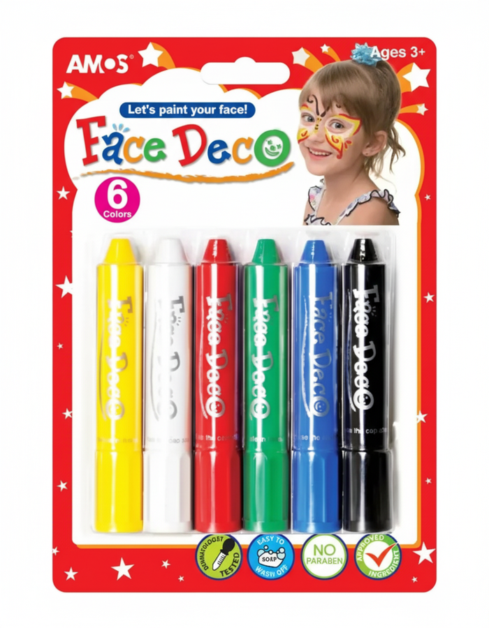 Amos Face Paint Deco (6 Colors)