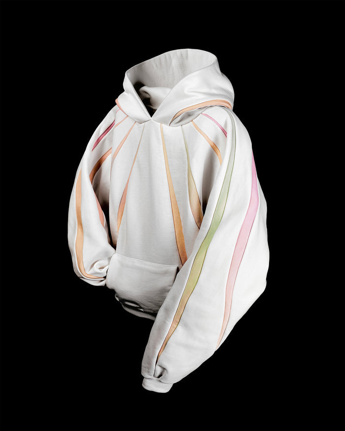 ‘ARRAY’ PANELED HOODIE