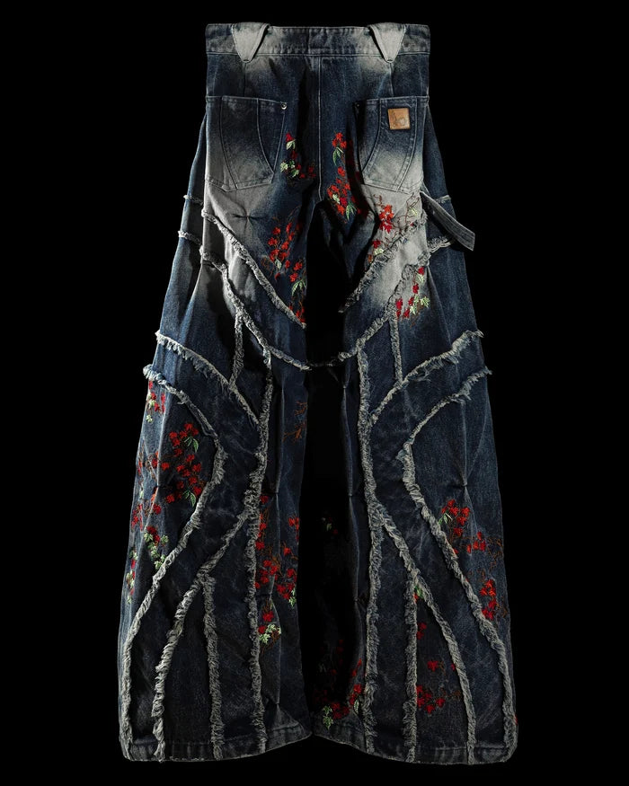 AUTUMN ‘OVERGROWTH’ DENIM PANTS