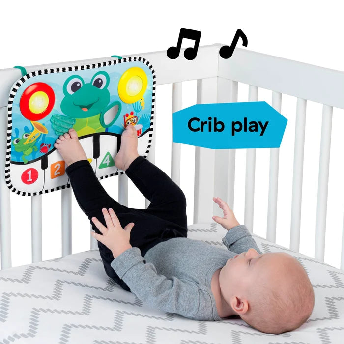 Baby Einstein Neptune’s Kick & Explore Musical Kick Pad and Crib Toy
