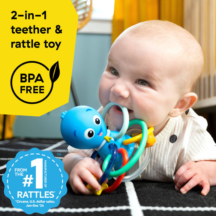Baby Einstein Opus’s Shake & Soothe Teether Toy & Rattle