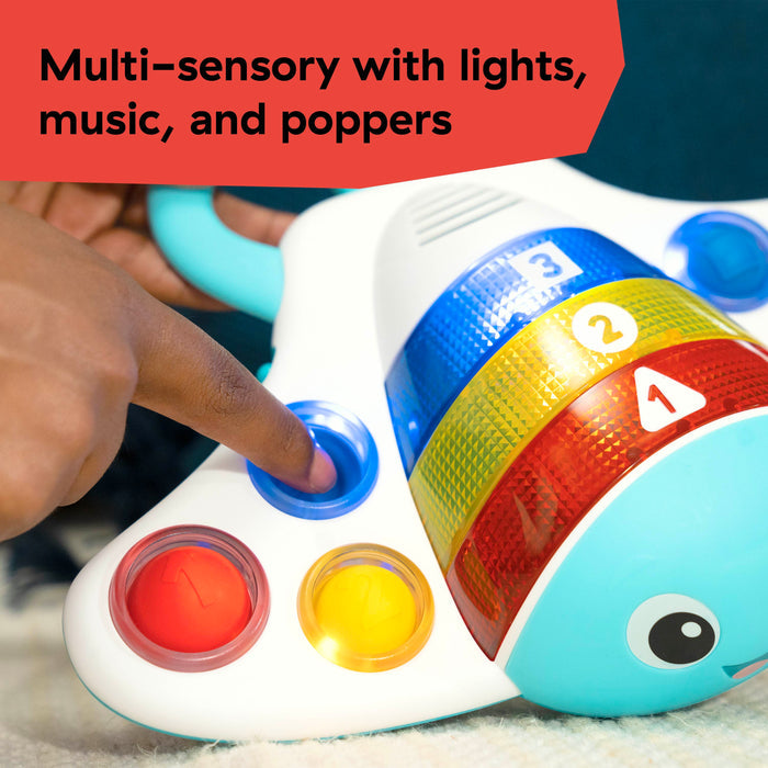 Baby Einstein Pop ‘N’ Explore Stingray Popper Toy