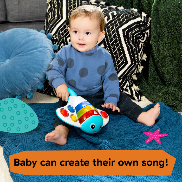 Baby Einstein Pop ‘N’ Explore Stingray Popper Toy