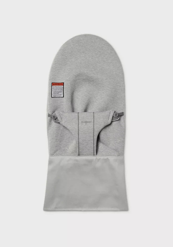 Babybjorn Fabric Seat Bouncer Bliss Cover - 3D Jersey  (Light Grey)