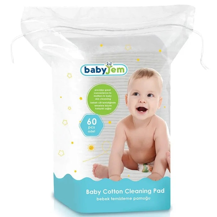 Babyjem Baby Cotton Cleaning Pad (60 Pcs)