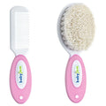 Babyjem Brush Comb Set With Natural Bristle