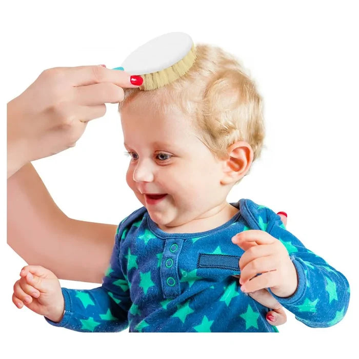 Babyjem Brush Comb Set With Natural Bristle