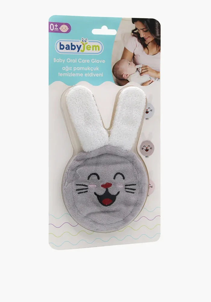 Babyjem Oral Care Glove Grey (0 Months+)