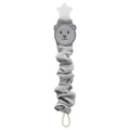 Babyjem Pacifier Hanger With Raw Silk Material Muslin (0 Months+)