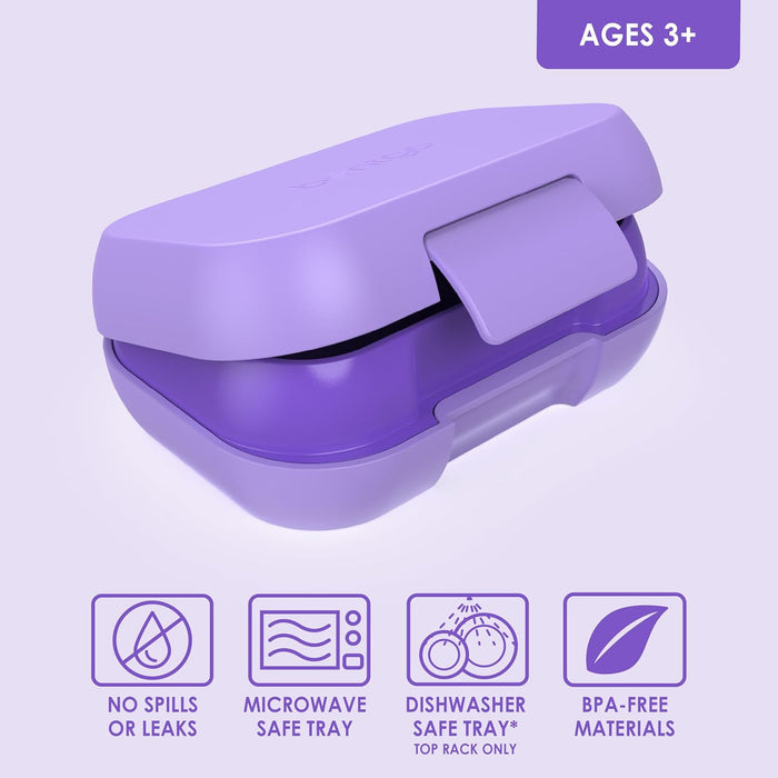 Bentgo Kids Snack 2 Compartment Leak-Proof Bento Box