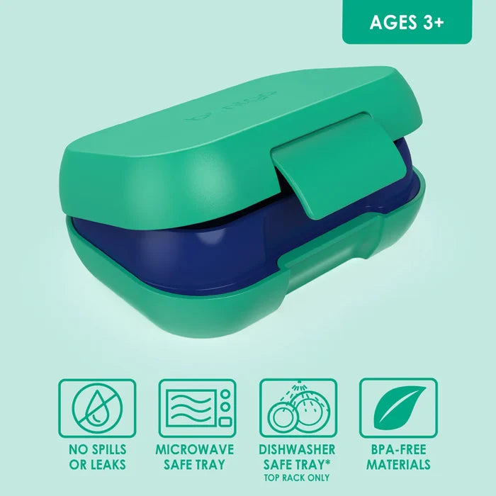 Bentgo Kids Snack 2 Compartment Leak-Proof Bento Box