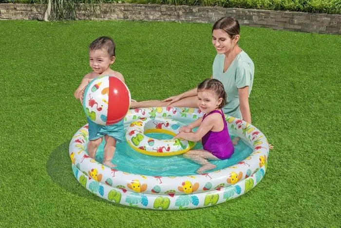 Bestway Beachtastic Play Pool Set (Φ48" x H8" / Φ1.22m x H20cm)