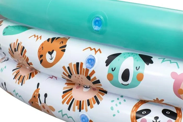 Bestway Safari Pals Kiddie Pool (Φ48" x H10" / Φ1.22m x H25cm)