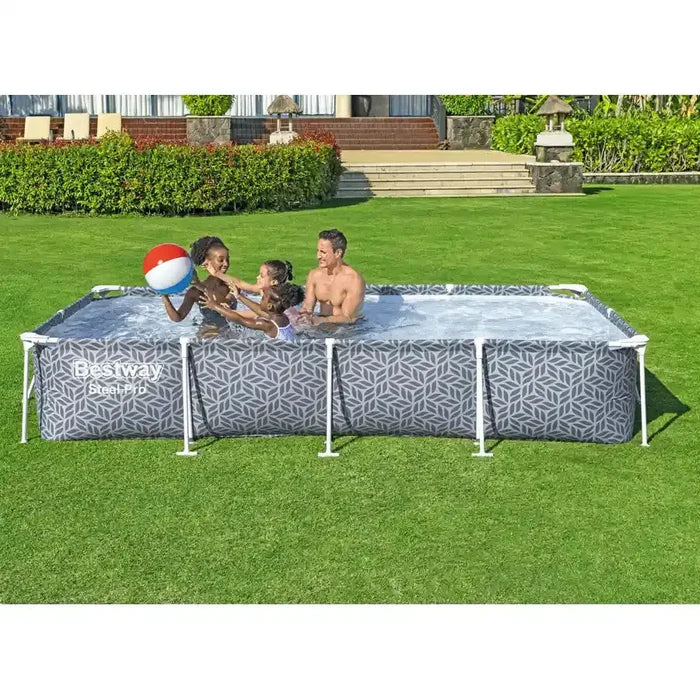 Bestway Steel Pro Pool Set (12' x 6'7" x 26"/3.66m x 2.01m x 66cm)