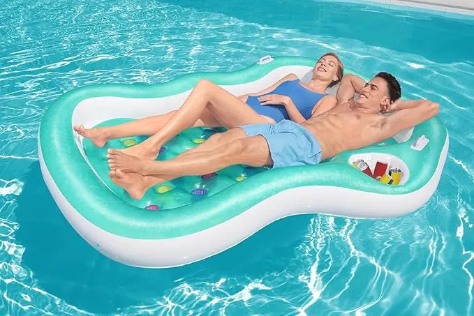 Bestway Summer Colors Double Lounge (7'4" x 68.5"/2.24m x 1.74m)