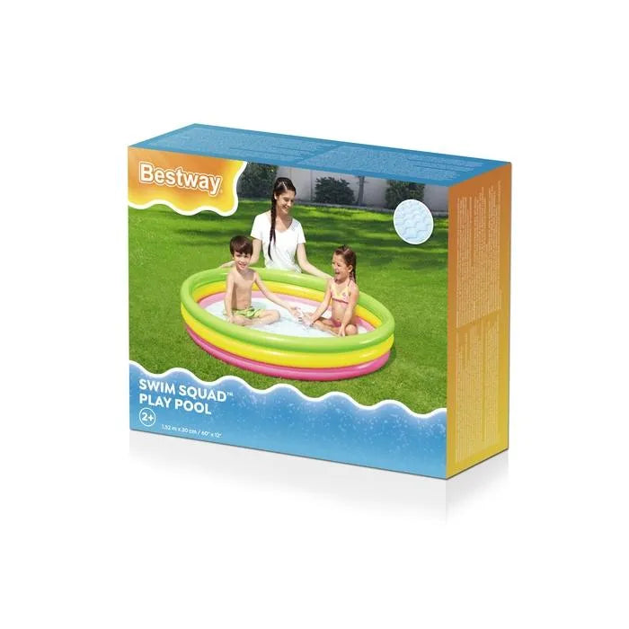 Bestway Swim Squad Play Pool (Φ60" x H12"/Φ1.52m x H30cm)