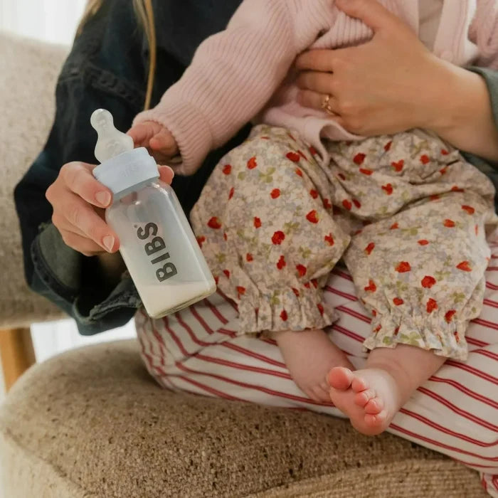 BIBS Baby Bottle Nipple Round Silicone - Pack of 2
