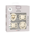 Bibs New Baby Pacifiers Try It Collection - Pack of 4 (Size 1)