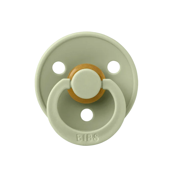 BIbs Pacifier Colour Latex Size 2 (Sage) - Pack of 1
